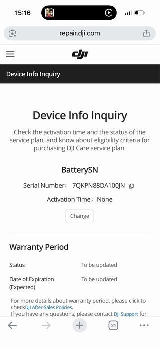 DJI Avata 2 baterias