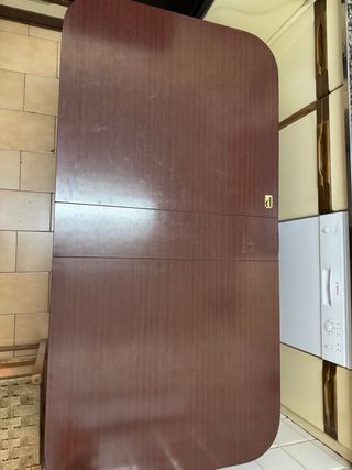 Mesa de cocina extensible madera