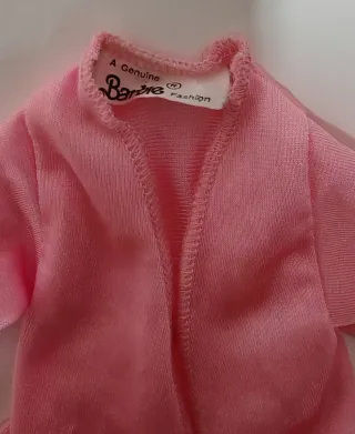 Abito Barbie Rosa vestaglia Genuine Fashion '80