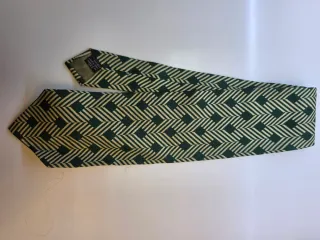 Cravatta Emporio Armani Verde e gialla