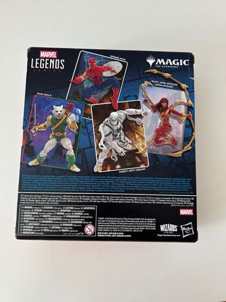 Figura Marvel Legends Spider-Man y Magic