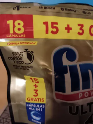 Lote 2 productos limpieza lavavajillas