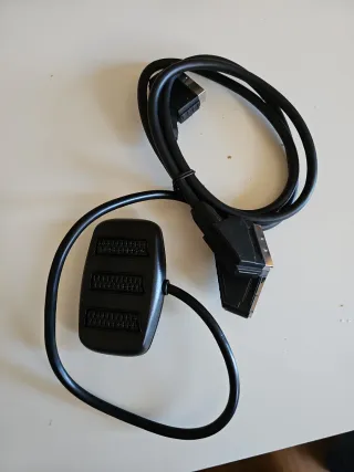 Cable Euroconector con Multiplicador 3 Vías