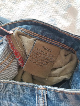 Lotto Bermuda Jeans Uomo XS S 42 W28 pantaloncino