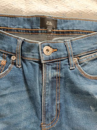 Lotto Bermuda Jeans Uomo XS S 42 W28 pantaloncino