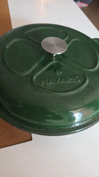 Olla hierro forjado Navaris Verde