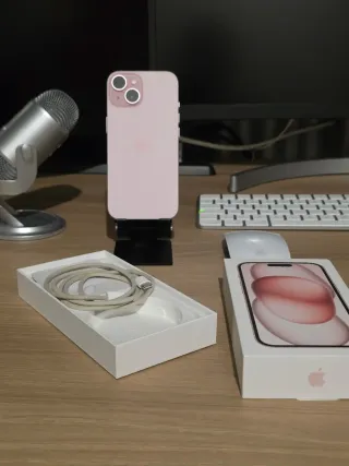 iPhone 15 Rosa