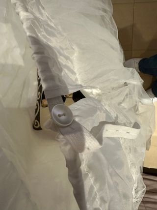 Cancán Comunión Blanco Talla 125cm