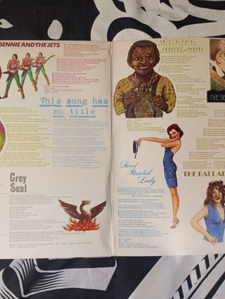 Vinilo Elton John Goodbye Yellow Brick Tríptico