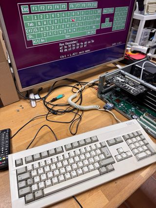 Teclado Commodore Amiga 3000 Beige