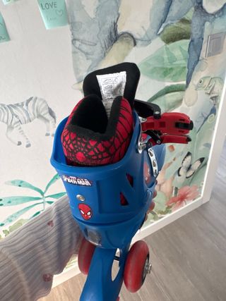 Patines Spiderman Talla Ajustable