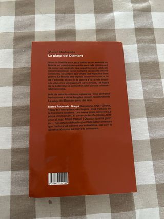 La plaça del Diamant Libro