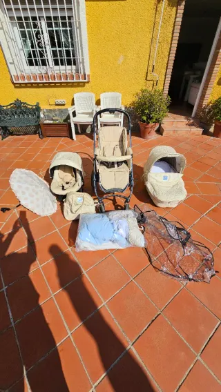 Bebecar Trío Premium + Sacos y Bolso