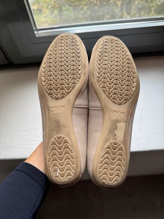 Ballerine Geox Rosa Oro Pelle Tg 39