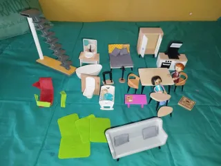 Casa de muñecas de madera Las fotos no le favorece