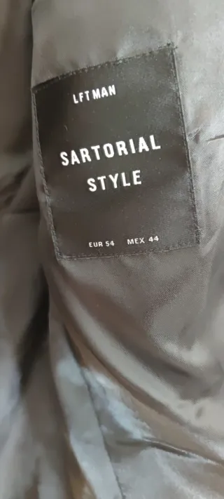 Americana Lefties Negra Talla 54