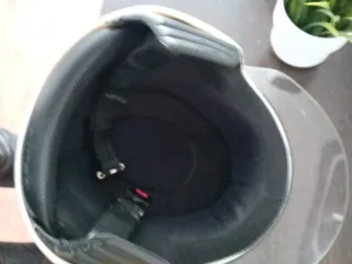 Casco Nitro Moto Scooter Negro