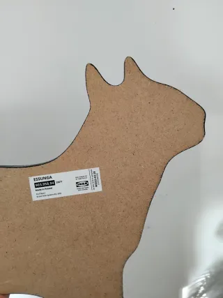 Decoración gato negro IKEA