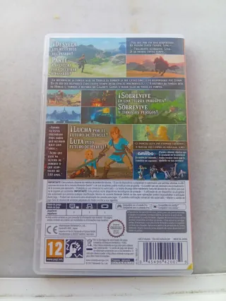 Zelda Breath of the Wild Nintendo Switch