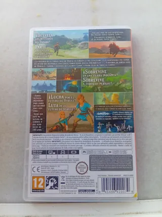 Zelda Breath of the Wild Nintendo Switch