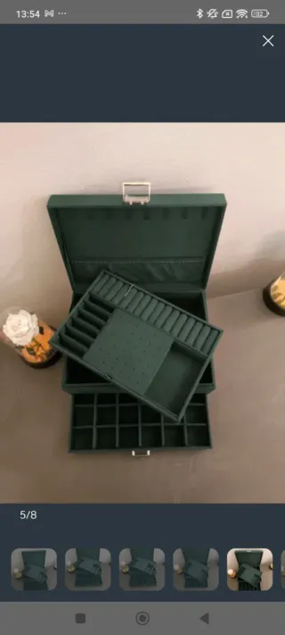 Portagioie grande verde