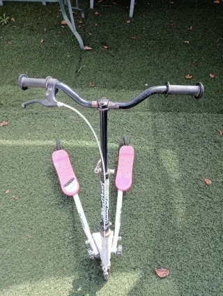 Patín infantil 3 ruedas rosa