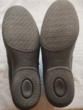 Zapatos anchos Alviflex negros talla 40