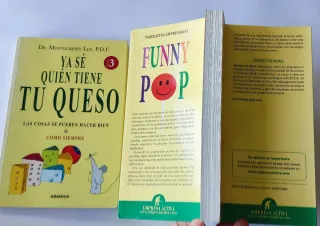 Lote 2 Libros: Ya sé quien tiene tu queso + FUNNY