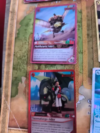 Colección Cromos Fantasy Riders incompleta