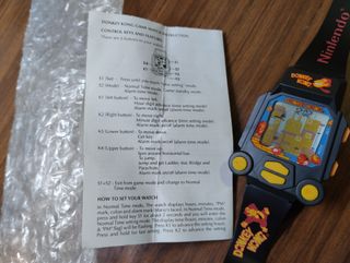 Reloj Donkey Kong Nintendo tipo game & watch