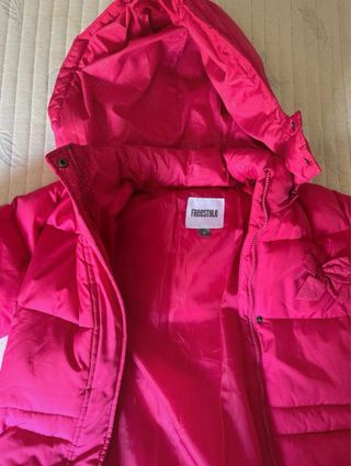 Chaquetón niña Freestyle rosa