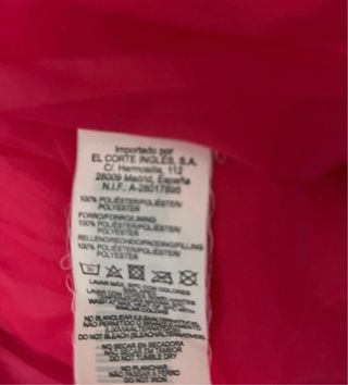 Chaquetón niña Freestyle rosa