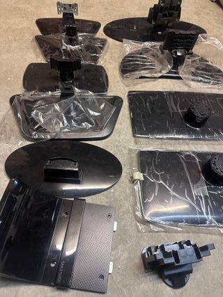 10 soportes para diferentes televisores.