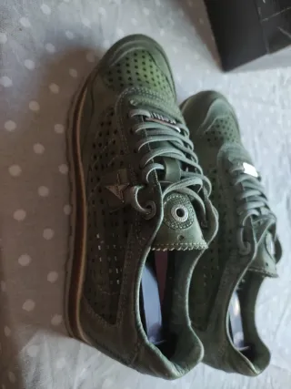 Zapatillas Cetti verdes talla 37