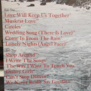Vinilo LP Captain & Tennille's Greatest Hits 1985