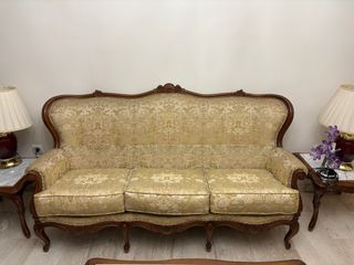 Tresillo clásico estilo Luis XV