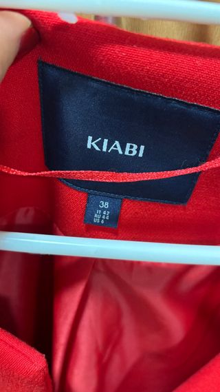 Chaqueta Kiabi Roja