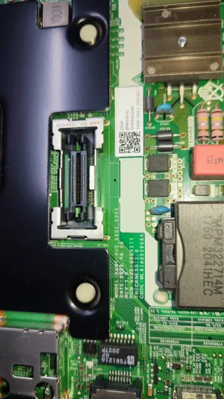 Placa base televisión Samsung UE55TU7125K