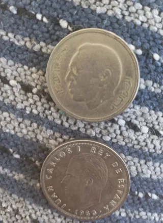 Lotto di 3 monete antiche di Juan Carlos I, Re di Spagna