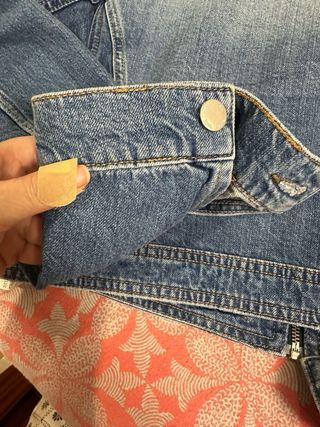 Cazadora vaquera Zara Oversize