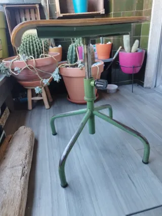 Taburete Industrial Vintage