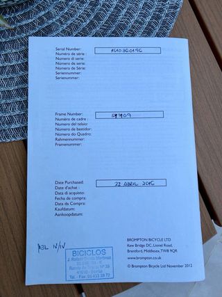 Brompton M3L 16'' 3 velocidades