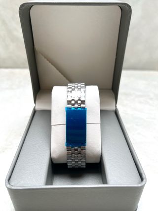 Seiko Mod Orologio Blu Argento