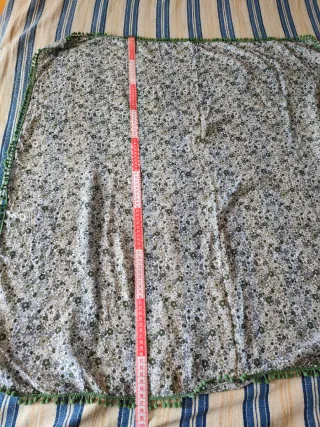 Pañuelo estampado floral Blanco