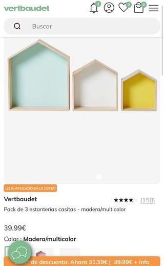 Estantes Casita Verbaudet