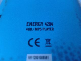 MP5 reproductor "Energy" ampliable "Táctil "Chollo
