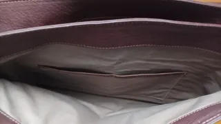 Maletín ejecutivo de piel marrón