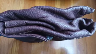 Maletín ejecutivo de piel marrón