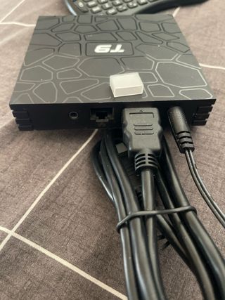 Android TV T9 con Teclado y todos los cables