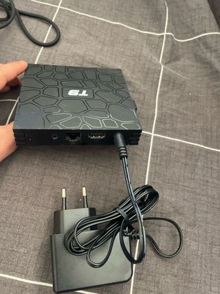 Android TV T9 con Teclado y todos los cables